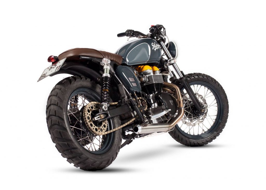 Triumph Bonneville Scrambler "LUTHER" por Maria Motorcycles © Caferaceros.com