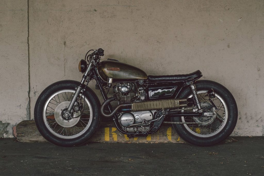 Yamaha XS650 Brat (Soyouz Cycles) © caferaceros.com